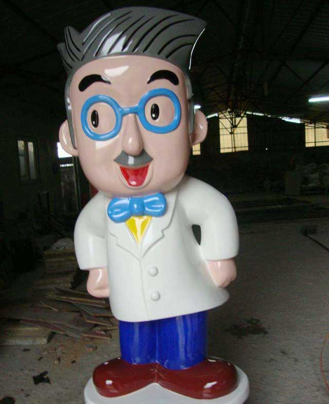 玻璃钢卡通人物雕塑 玻璃钢卡通人物雕塑