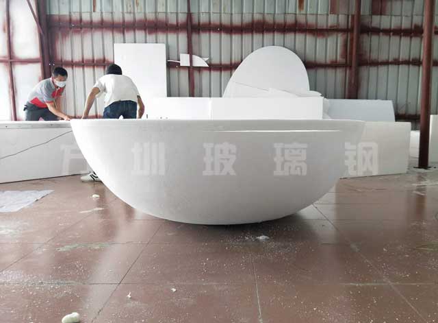 大型玻璃钢美陈花盆 大型玻璃钢美陈花盆