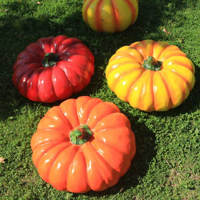 玻璃钢仿真南瓜雕塑