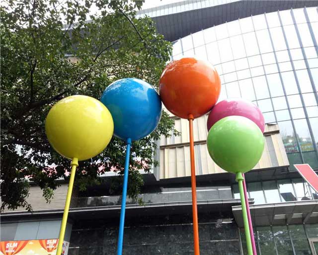 玻璃钢美陈气球雕塑