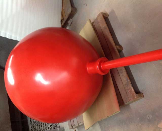 玻璃钢美陈气球雕塑