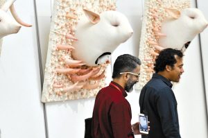 13个国家130余件精美雕塑亮相昆明 市民可免费观展