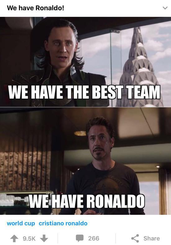 C罗半身仿铜雕塑遭群嘲 刚换走网友就喊换回:明明很写实