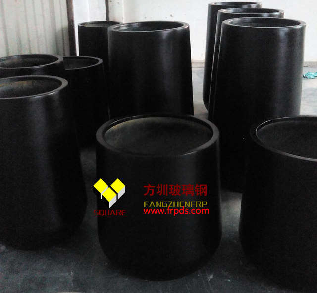 玻璃钢烤漆花钵