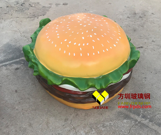 玻璃钢仿真汉堡