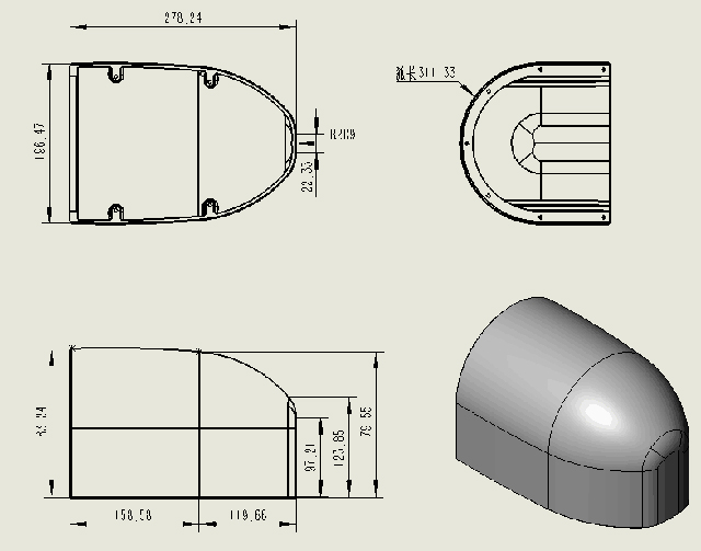 玻璃钢机器设备外壳
