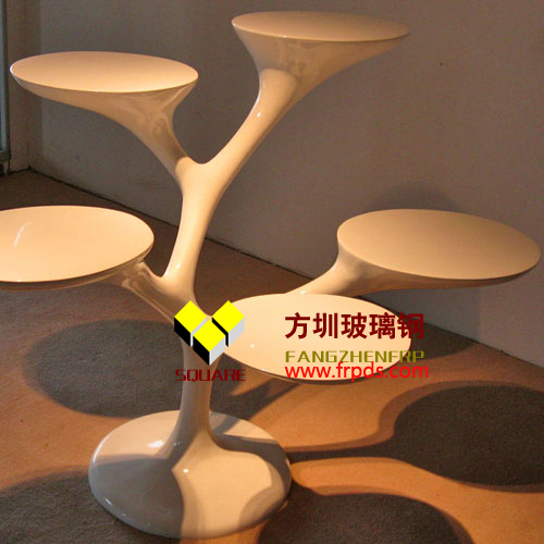 酒吧展厅玻璃钢吧椅