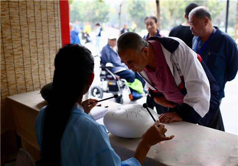 北京国际雕塑公园第六届非遗文化体验周开幕