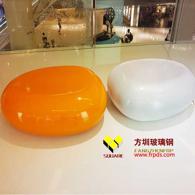 玻璃钢商场休息坐凳