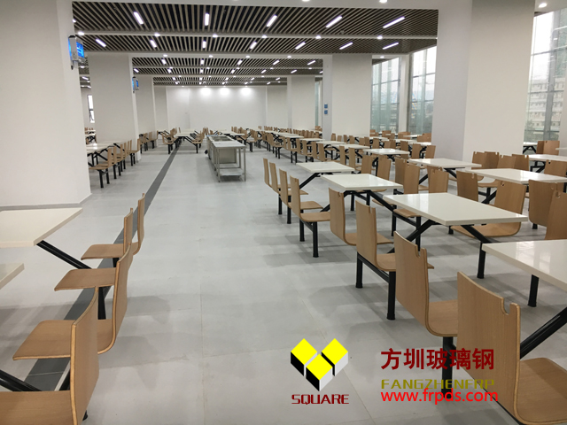 玻璃钢食堂定制餐座椅