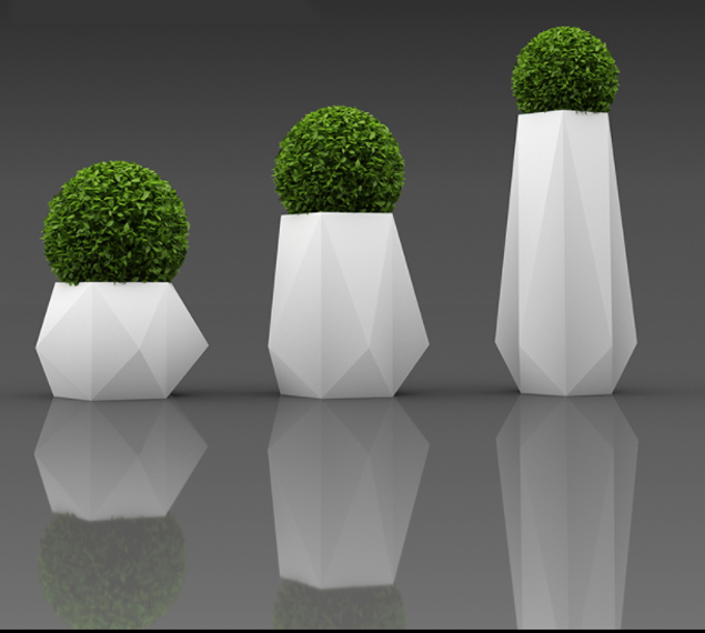 玻璃钢热销室内艺术景观花器