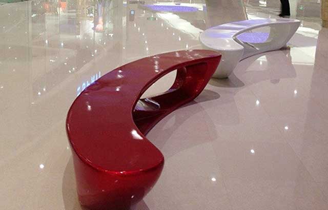 玻璃钢商场公共休息座椅