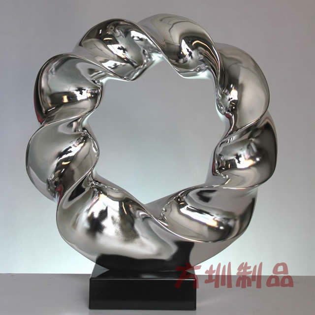 抽象小型不锈钢雕塑厂家样品