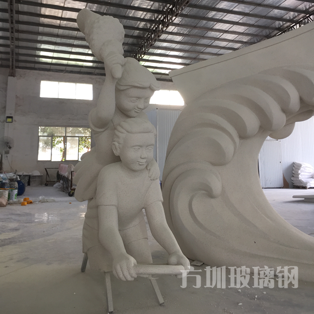 玻璃钢雕塑的表面采用工艺有哪些