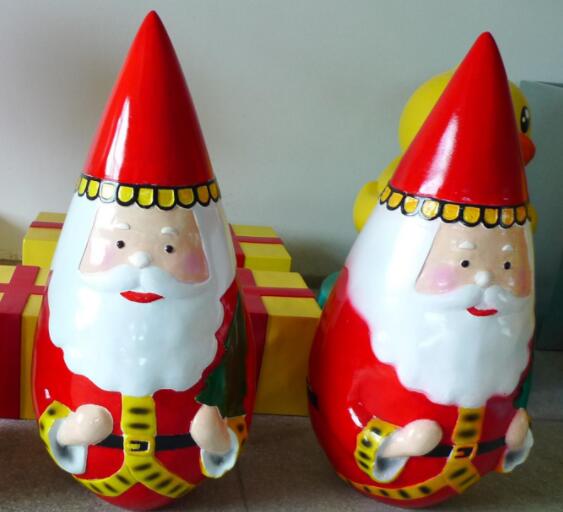 玻璃钢城市雕塑 靓装营造节日气氛