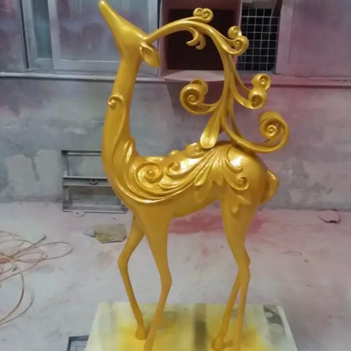 玻璃钢雕塑上色流程介绍