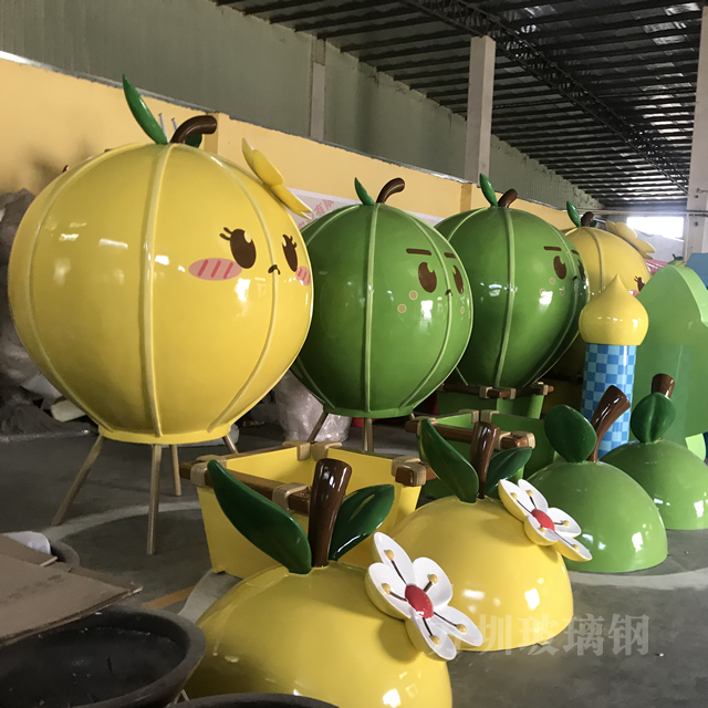 玻璃钢雕塑色彩的处理流程