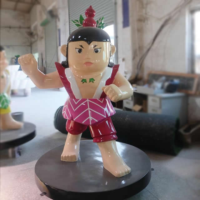 卡通影视玻璃钢葫芦娃雕塑