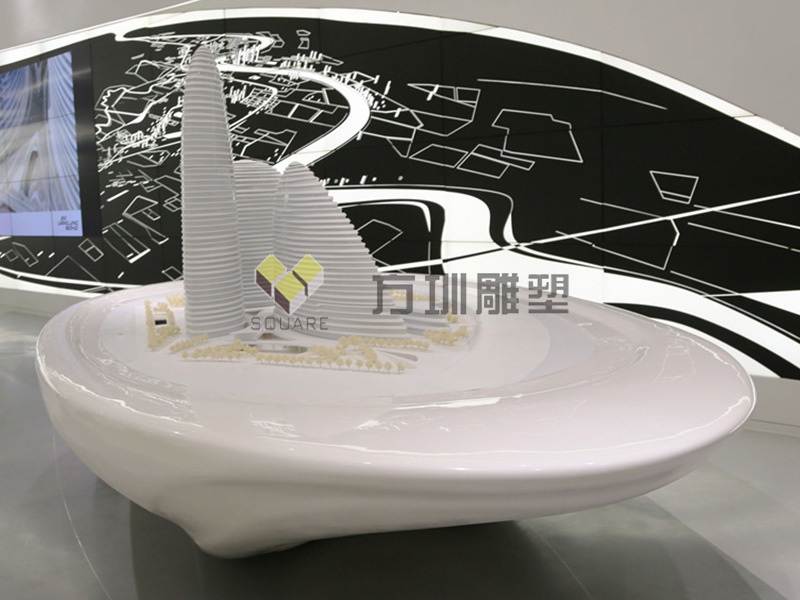 玻璃钢地产公司项目模型