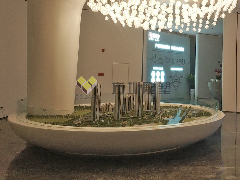 房产销售玻璃钢沙盘模型