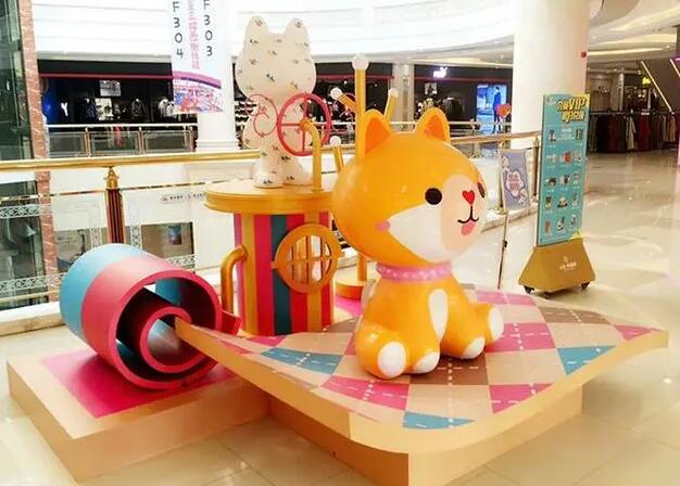 用玻璃钢雕塑缔造不一样的独特风景