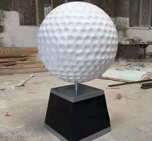 高尔夫球玻璃钢雕塑
