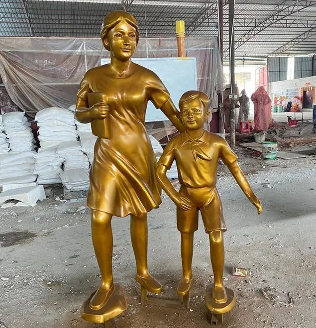 玻璃钢人物雕塑