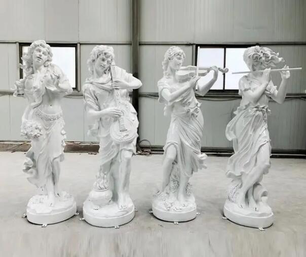 玻璃钢四季女神雕塑