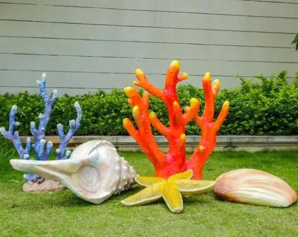 仿真玻璃钢珊瑚树雕塑