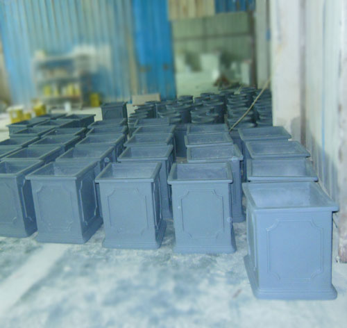 样板房绿化玻璃钢花箱