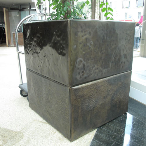 户外绿化玻璃钢花槽