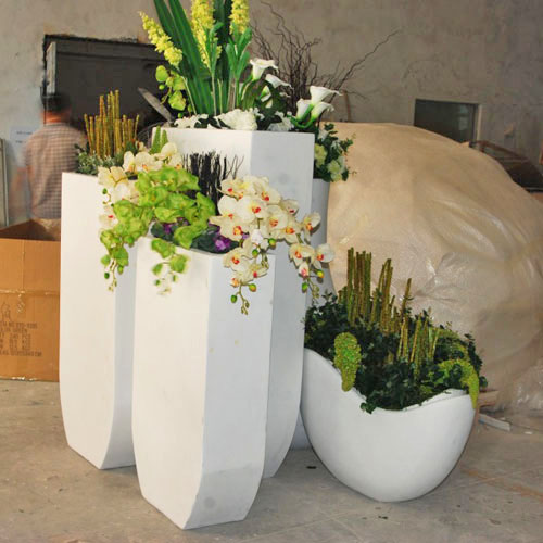 玻璃钢组合创意花瓶