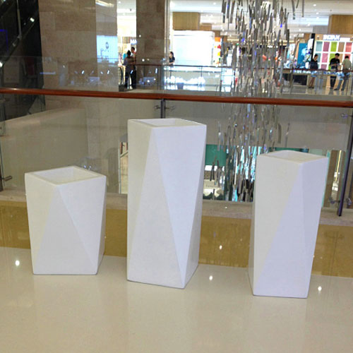 商场菱形创意花瓶