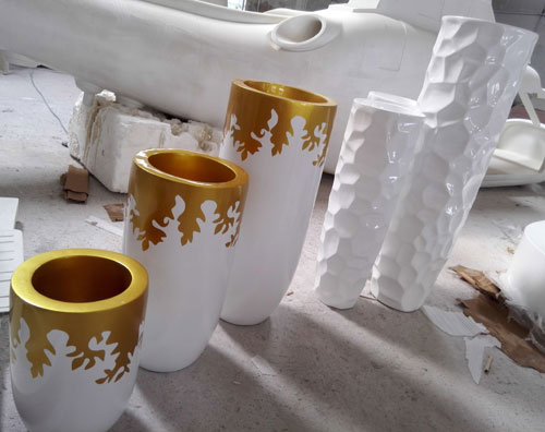 玻璃钢创意花瓶