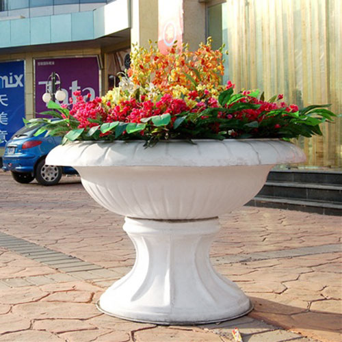 广场树脂欧式大花盆