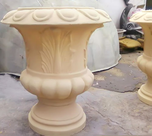 仿砂岩树脂欧式大花盆