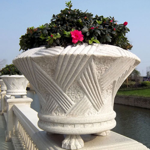艺术砂岩花盆