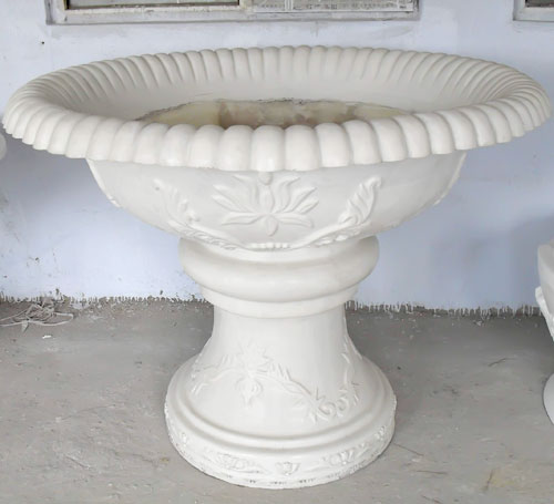 欧式玻璃钢仿砂岩花盆