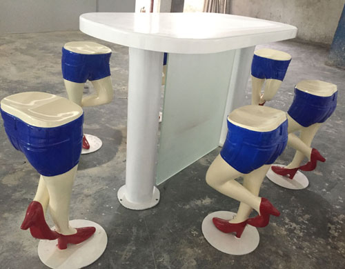 玻璃钢吧椅 玻璃钢吧椅