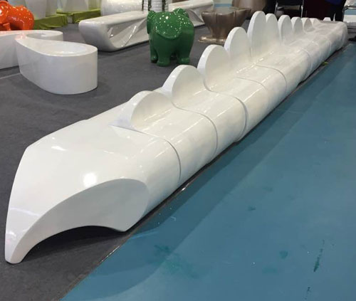 组合玻璃钢吧椅