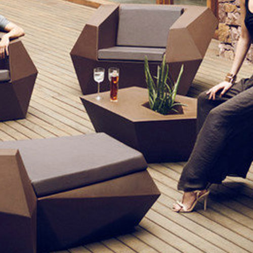 组合休闲玻璃钢茶几