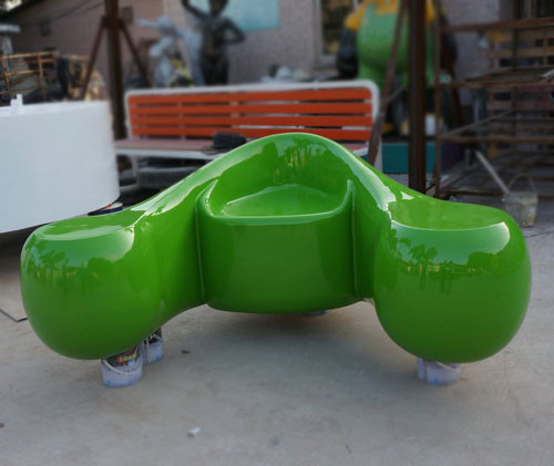 3人位玻璃钢凳子