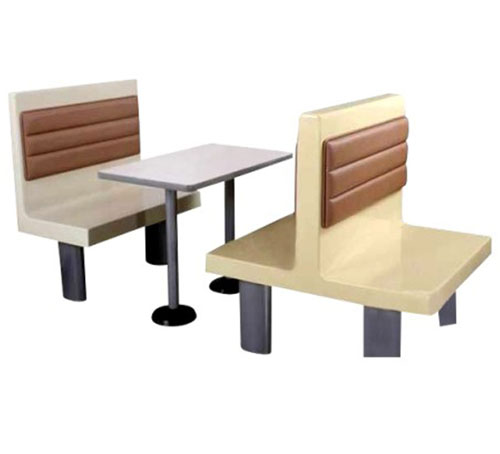 餐厅玻璃钢卡座沙发