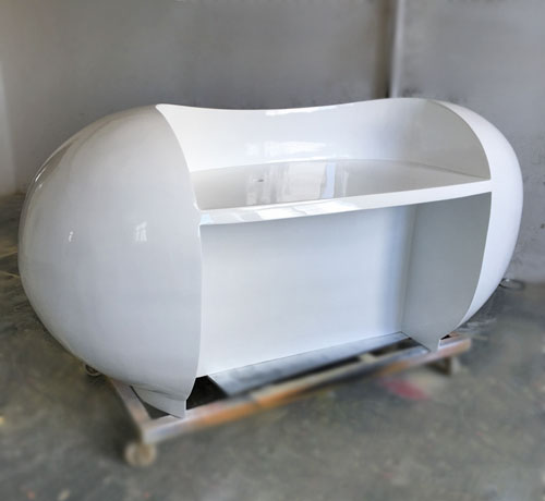 时尚玻璃钢公司前台