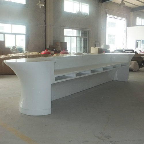 大型玻璃钢酒店前台