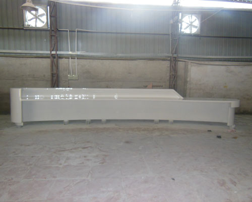 大型玻璃钢接待前台