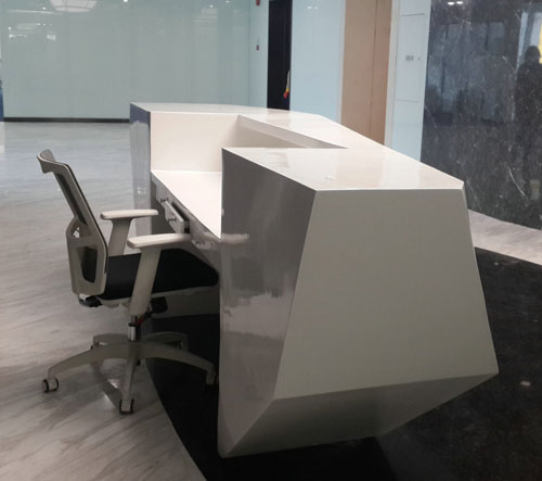 菱形玻璃钢公司前台