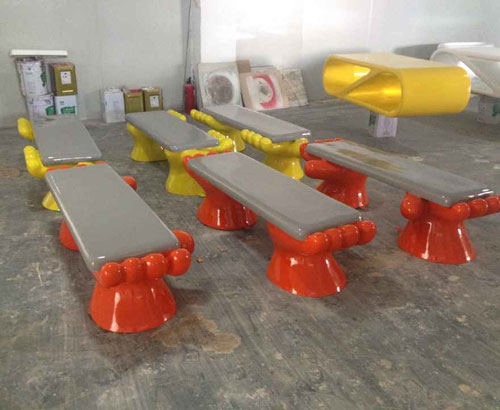 手掌型玻璃钢沙发