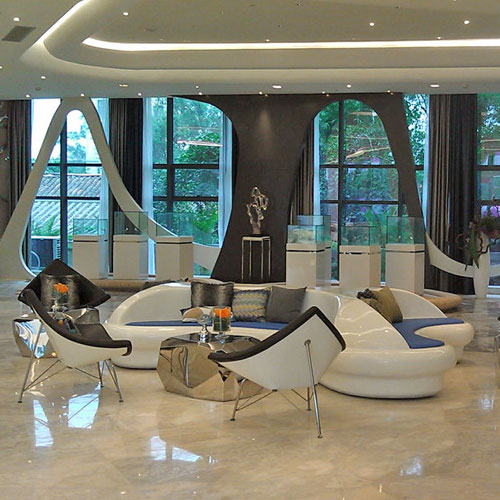 时尚休闲组合玻璃钢沙发