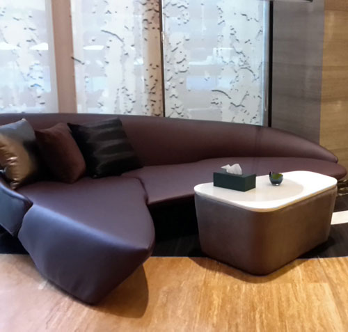 软包玻璃钢沙发